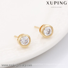 90150-Xuping bijoux à la mode or plaqué type classique boucles d&#39;oreilles